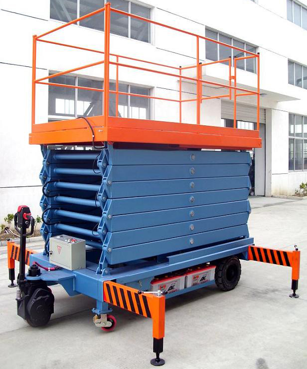 通化助力行走剪叉式高空作业平台